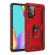 Samsung Galaxy A33 5G Kılıf Sofya Yüzüklü Silikon Kapak - Kırmızı