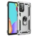 Samsung Galaxy A33 5G Kılıf Sofya Yüzüklü Silikon Kapak - Gümüş