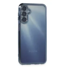 Samsung Galaxy A35 5G Kılıf Lensli Silikon - Açık Mavi