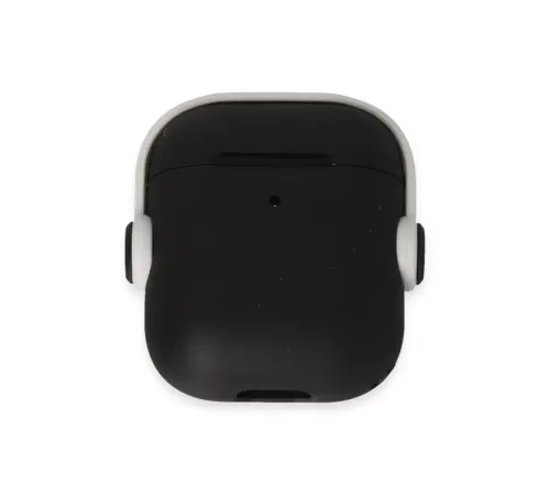 Apple Airpods 2 (2.nesil) Cool Kılıf - Siyah-Beyaz
