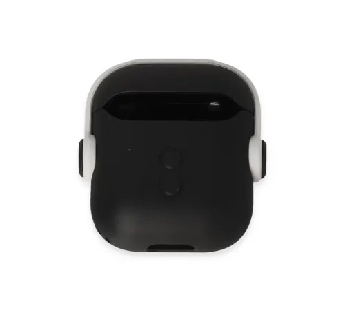 Apple Airpods 2 (2.nesil) Cool Kılıf - Siyah-Beyaz
