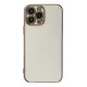 Apple iPhone 14 Pro Kılıf Volet Silikon - Beyaz