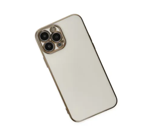 Apple iPhone 14 Pro Kılıf Volet Silikon - Beyaz