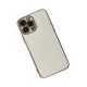 Apple iPhone 14 Pro Kılıf Volet Silikon - Beyaz