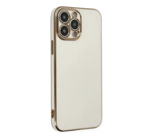 Apple iPhone 14 Pro Kılıf Volet Silikon - Beyaz