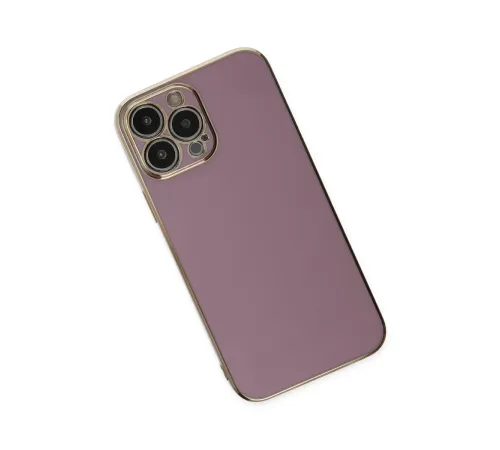 Apple iPhone 14 Pro Kılıf Volet Silikon - Mor