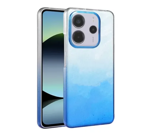 Xiaomi Redmi Note 14 4G Glossy Kapak - Mavi
