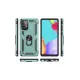 Samsung Galaxy A33 5G Kılıf Sofya Yüzüklü Silikon Kapak - Yeşil