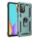 Samsung Galaxy A33 5G Kılıf Sofya Yüzüklü Silikon Kapak - Yeşil
