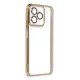 Xiaomi Redmi 13 4G Kılıf Lensli Silikon - Gold