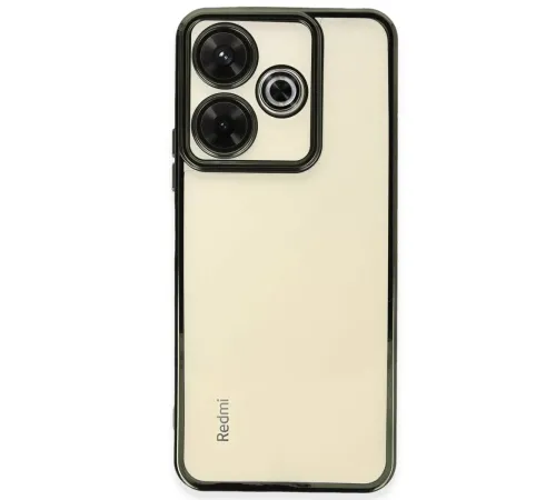 Xiaomi Redmi 13 4G Kılıf Lensli Silikon - Yeşil
