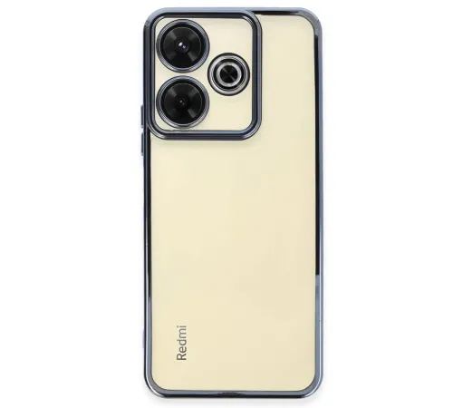 Xiaomi Redmi 13 4G Kılıf Lensli Silikon - Açık Mavi