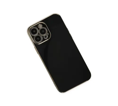 Apple iPhone 14 Pro Max Kılıf Volet Silikon - Siyah
