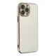 Apple iPhone 14 Pro Max Kılıf Volet Silikon - Beyaz