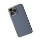 Apple iPhone 14 Pro Max Kılıf Volet Silikon - Mavi