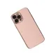 Apple iPhone 14 Pro Max Kılıf Volet Silikon - Pembe