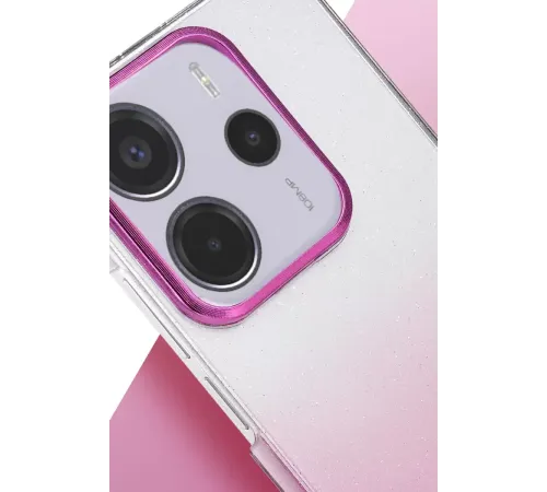 Xiaomi Redmi Note 14 4G Glossy Kapak - Çöl Titanyum