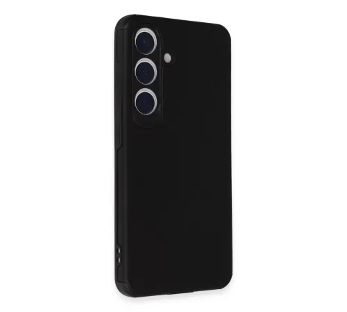 Samsung Galaxy S24 Kılıf Loop Deri Silikon - Siyah