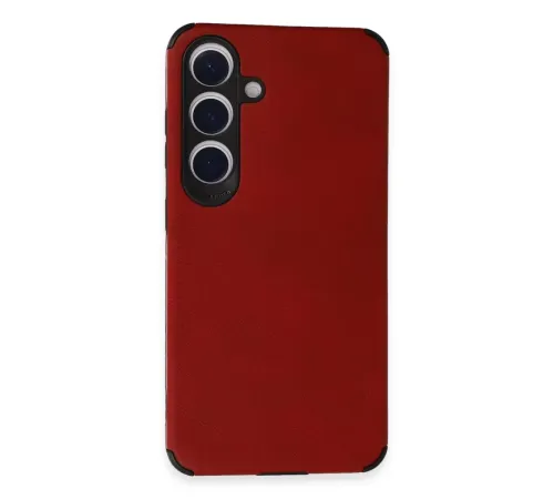 Samsung Galaxy S24 Kılıf Loop Deri Silikon - Kırmızı