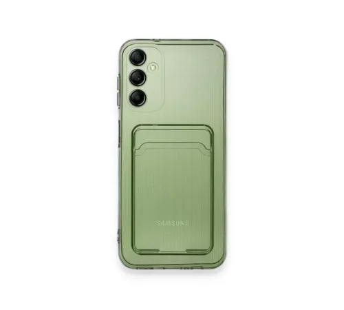 Samsung Galaxy A25 5G Kılıf Kart Şeffaf Silikon - Şeffaf