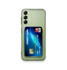 Samsung Galaxy A35 5G Kılıf Kart Şeffaf Silikon - Şeffaf
