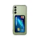 Samsung Galaxy A35 5G Kılıf Kart Şeffaf Silikon - Şeffaf