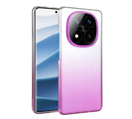 Xiaomi Redmi Note 14 Pro 5G Glossy Kapak - Mor