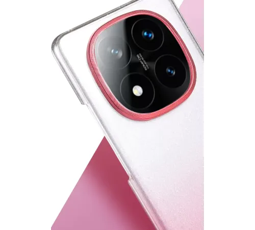 Xiaomi Redmi Note 14 Pro 5G Glossy Kapak - Pembe