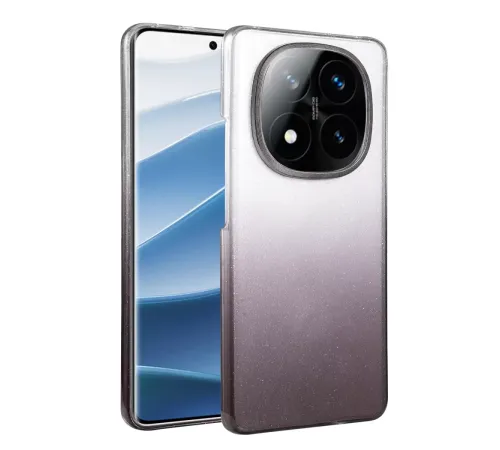 Xiaomi Redmi Note 14 Pro 5G Glossy Kapak - Siyah