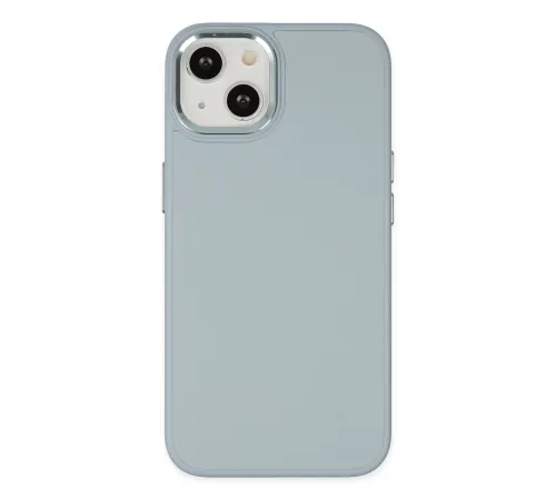 Apple iPhone 14 Plus Kılıf Asya Deri Silikon - Sierra Blue