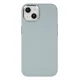 Apple iPhone 14 Plus Kılıf Asya Deri Silikon - Sierra Blue