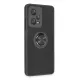 Xiaomi Redmi Note 12 5G Kılıf Montreal Yüzüklü Silikon Kapak - Siyah