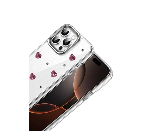 Apple iPhone 14 Pro Max Fiyonk Desenli Kapak - Desen 3