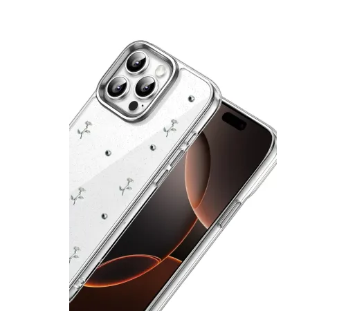 Apple iPhone 14 Pro Max Fiyonk Desenli Kapak - Desen 4