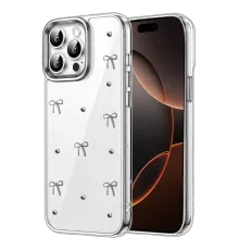 Apple iPhone 14 Pro Max Fiyonk Desenli Kapak - Desen 5