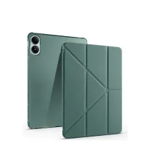 Xiaomi Redmi Pad SE 4G Kılıf Kalemlikli Mars Tablet Kılıfı - Koyu Yeşil