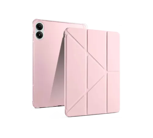Xiaomi Redmi Pad Pro 12.1 Kılıf Kalemlikli Mars Tablet Kılıfı - Rose Gold
