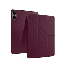 Xiaomi Redmi Pad Pro 12.1 Kılıf Kalemlikli Mars Tablet Kılıfı - Mürdüm