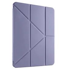 Samsung Galaxy X910 Tab S9 Ultra 14.6 Kılıf Kalemlikli Mars Tablet Kılıfı - Lavender