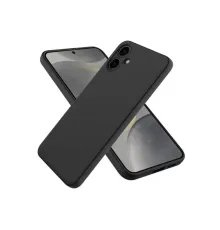 Samsung Galaxy A06 Kılıf First Silikon - Siyah