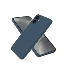 Samsung Galaxy A06 Kılıf First Silikon - Lacivert