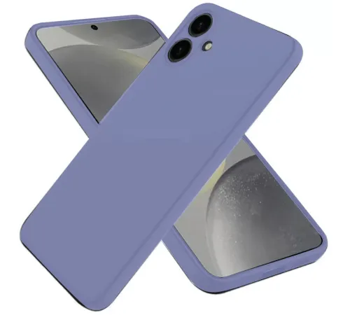Samsung Galaxy A06 Kılıf First Silikon - Lila