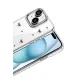 Apple iPhone 15 Plus Fiyonk Desenli Kapak - Desen 1