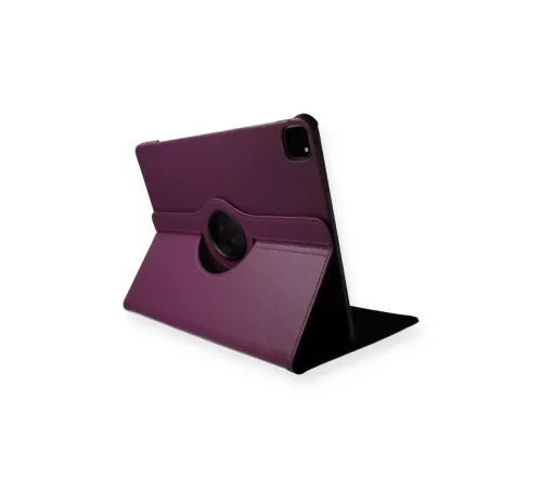 Apple iPad Pro 11 (2020) Kılıf 360 Tablet Deri Kılıf - Mürdüm