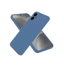 Samsung Galaxy A06 Kılıf First Silikon - Mavi