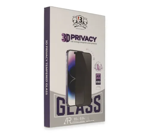 Samsung Galaxy S25 Ultra Bilvis 3D Hayalet Cam Ekran Koruyucu
