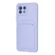 Xiaomi Mi 11 Kılıf Kelvin Kartvizitli Silikon - Lila