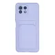 Xiaomi Mi 11 Kılıf Kelvin Kartvizitli Silikon - Lila