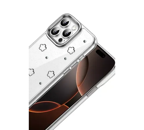 Apple iPhone 15 Pro Fiyonk Desenli Kapak - Desen 2