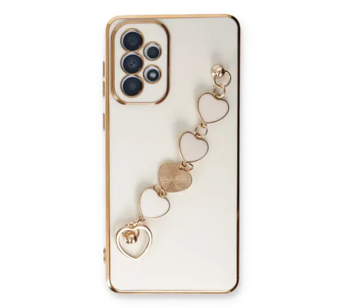 Samsung Galaxy A33 5G Kılıf Esila Silikon - Beyaz